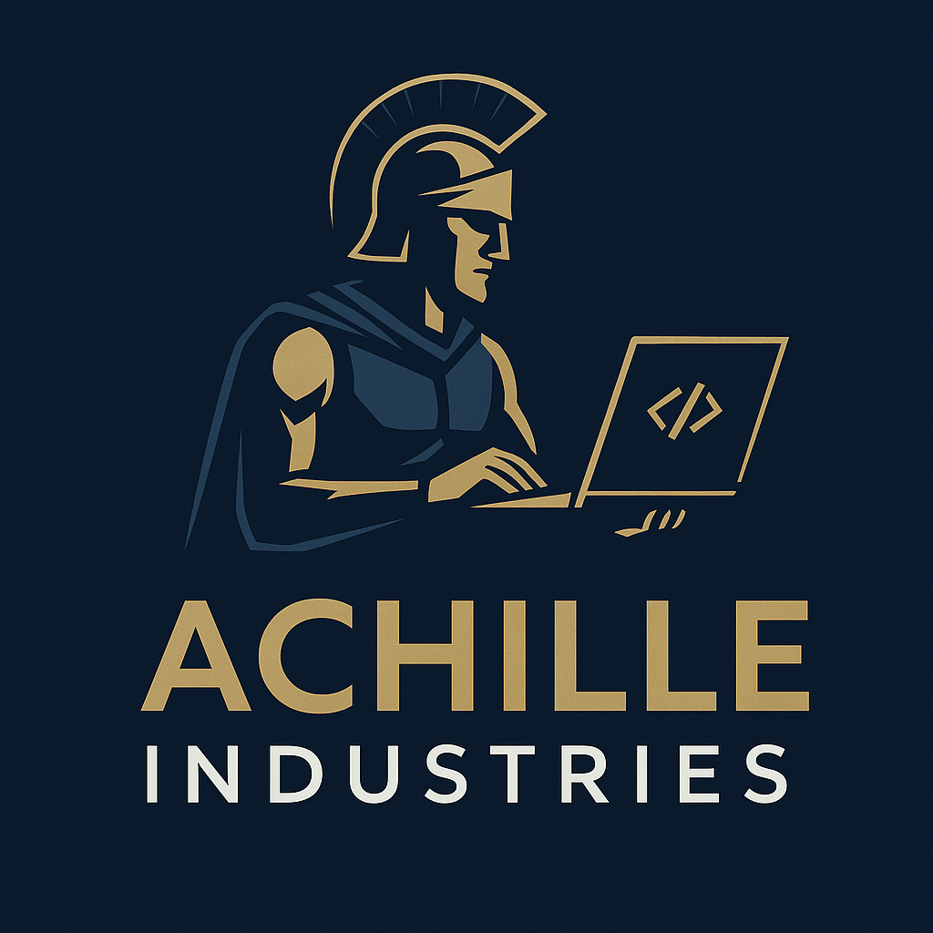 Achille Industries Blue Logo